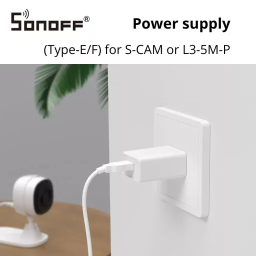 Sonoff DC Adapter – 5V, 2A, USB kimenettel (R2) (PS10UA050K2000EU)