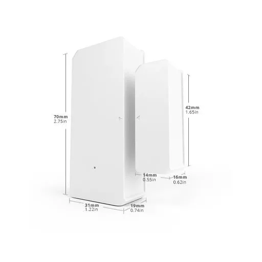 Sonoff DW2-Wi-Fi – ajtó- és ablak nyitás érzékelők, vezetéknélküli, Wi-Fi (DW2-Wi-Fi)