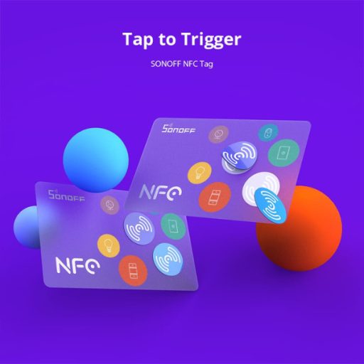 Sonoff NFC Tag – NFC chipes matrica (2 db-os csomag)