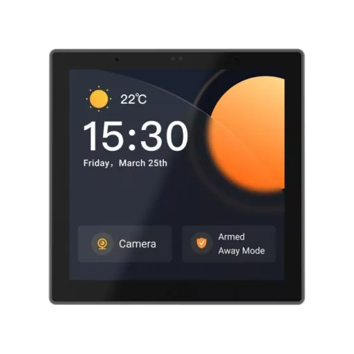 Sonoff NSPanel Pro – vezérlőpanel, érintőképernyős, Zigbee és Bluetooth gateway, szürke (NSPanel86PB)