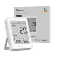  Sonoff AirGuard PM2.5/PM10 – SAWF-07P levegőminőség érzékelő, Wi-Fi, Matter (SAWF-07P)