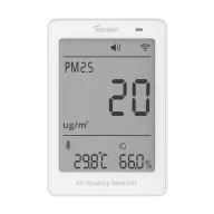   Sonoff AirGuard PM2.5/PM10 – SAWF-07P levegőminőség érzékelő, Wi-Fi, Matter (SAWF-07P)
