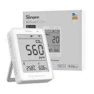   Sonoff AirGuard CO2 SAWF-08P – levegőminőség érzékelő, Wi-Fi, Matter (SAWF-08P)