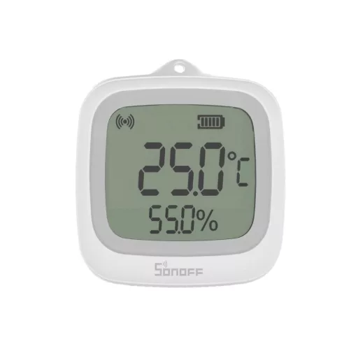 Sonoff SNZB-02WD – hőmérő, kültéri, LCD kijelzős, IP65, Zigbee