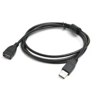   Sonoff USB kábel hosszabító, 1,5m hosszú, papa/mama, fekete
