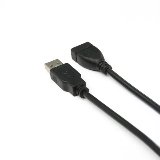 Sonoff USB kábel hosszabító, 1,5m hosszú, papa/mama, fekete