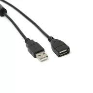   Sonoff USB kábel hosszabító, 1,5m hosszú, papa/mama, fekete