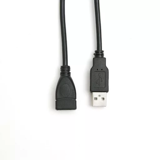Sonoff USB kábel hosszabító, 1,5m hosszú, papa/mama, fekete