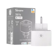   Sonoff S61s Gen2 – okos konnektor, fogyasztásmérős, Wi-Fi, Matter (S61STPF)
