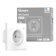   Sonoff Fusion Orb – okos konnektor, Fusion Orb kerethez, fogyasztás méréssel, Wi-Fi, Matter, fehér (WS01TPF-E)