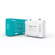   Sonoff 4CH R3 – okos relé modul, 4 áramkörös, DIN-sines, Wi-Fi (4CHR3)