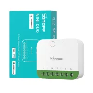   Sonoff MINI DUO Smart Switch – relé modul, 2 áramkörös, Wi-Fi, Matter (MINI-2GS)