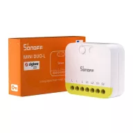  Sonoff MINI DUO-L Smart Switch – relé modul, 2 áramkörös, csak fázis, Zigbee (MINI-ZB2GS-L)