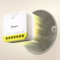   Sonoff MINI DUO-L Smart Switch – relé modul, 2 áramkörös, csak fázis, Zigbee (MINI-ZB2GS-L)