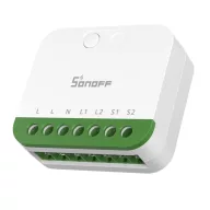   Sonoff MINI DUO Smart Switch – relé modul, 2 áramkörös, Wi-Fi, Matter (MINI-2GS)