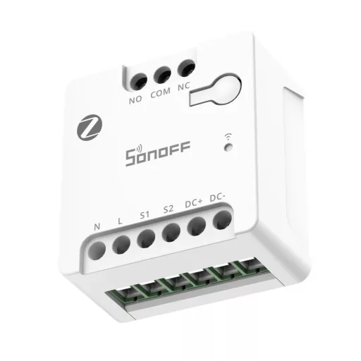 Sonoff Zigbee Dry Contact Switch – mini relé modul, NO/NC kimenettel, Zigbee (MINI-ZBD)