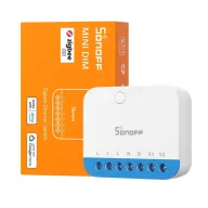   Sonoff MINI-ZBDIM Dimmer Switch – relé modul, fényerőszabályzó, fogyasztásmérős, Zigbee (MINI-ZBDIM)