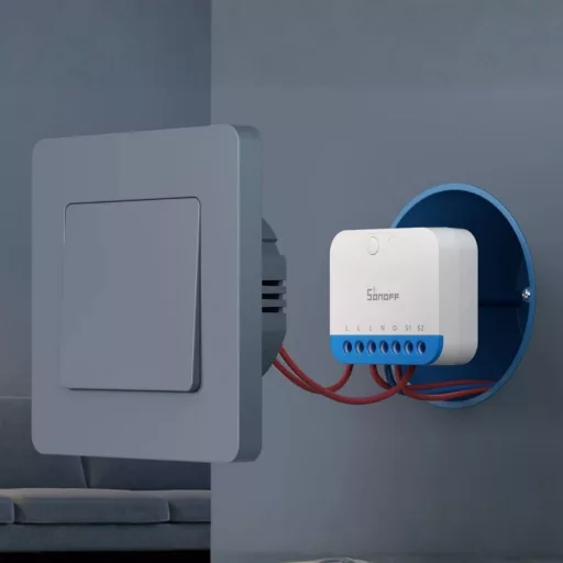 Sonoff MINI-ZBDIM Dimmer Switch – relé modul, fényerőszabályzó, fogyasztásmérős, Zigbee (MINI-ZBDIM)