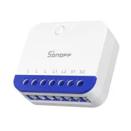   Sonoff MINI-DIM Dimmer Switch – relé modul, fényerőszabályzó, fogyasztásmérős, Wi-Fi, Matter (MINI-DIM)