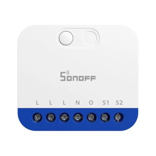 Sonoff MINI-DIM Dimmer Switch – relé modul, fényerőszabályzó, fogyasztásmérős, Wi-Fi, Matter (MINI-DIM)