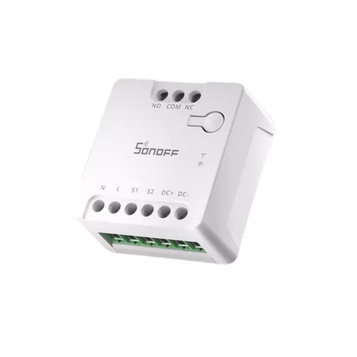 Sonoff MINI-D Dry Switch – relé modul, feszültségmentes kimenettel, Wi-Fi, eWeLink-Remote, Matter (MINI-D)