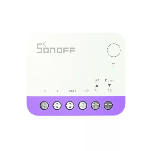 Sonoff MINI-RBS Roller Shutter Switch – relé modul, redőnyvezérlő, Wi-Fi, eWeLink-Remote, Matter (MINI-RBS)