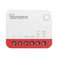   Sonoff MINI-ZBRBS Roller Shutter Switch – relé modul, redőnyvezérlő, Zigbee (MINI-ZBRBS)
