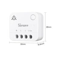   Sonoff Matter Over WiFi Power Meter  – 1 áramkörös fogyasztásmérő, Matter, Wi-Fi (MINI-1GP)