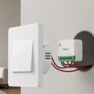   Sonoff MINI ONE PM – relé modul, 1 áramkörös, fogyasztásmérős, Wi-Fi, Matter (MINI-1GSP)