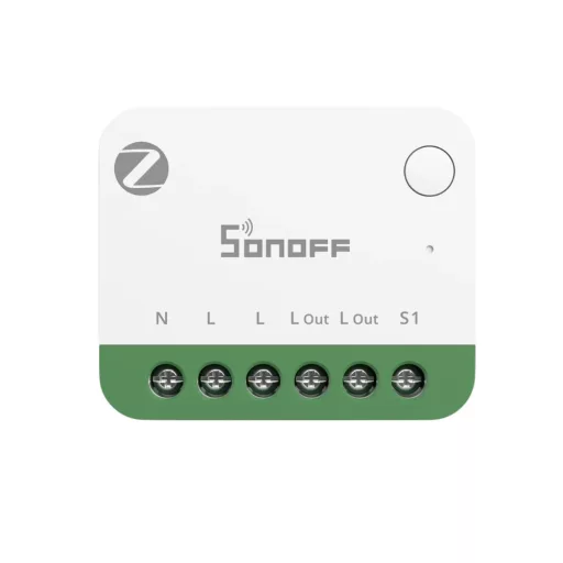 Sonoff MINI ONE PM – relé modul, 1 áramkörös, fogyasztásmérős, Zigbee, Bluetooth (MINI-ZB1GSP)