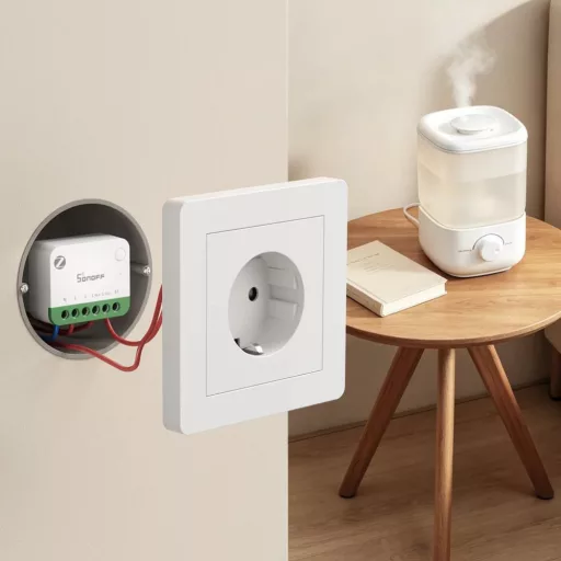 Sonoff MINI ONE PM – relé modul, 1 áramkörös, fogyasztásmérős, Zigbee, Bluetooth (MINI-ZB1GSP)