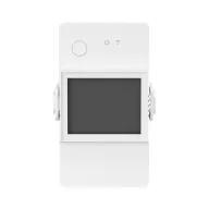   Sonoff POW Elite 20D – relé modul, kijelzővel, fogyasztásmérős, DIN-sines, 20A, Wi-Fi (POWR320D)