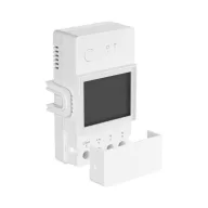   Sonoff POW Elite 20D – relé modul, kijelzővel, fogyasztásmérős, DIN-sines, 20A, Wi-Fi (POWR320D)