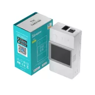   Sonoff TH20 Elite R3 – relé modul, kijelzővel, hőmérő bemenettel, DIN-sines, 20A, Wi-Fi (THR320D)