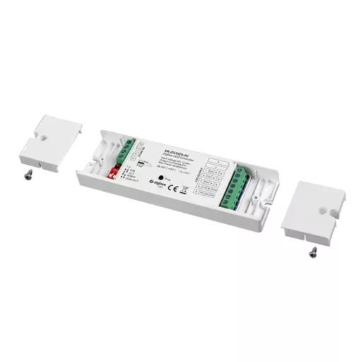 Sunricher 4-az-1-ben RGBW / RGB CCT LED vezérlő, 12/24V DC, 5 x 4A, Zigbee (SR-ZG1029-5C)