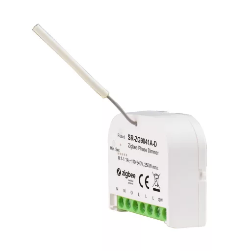 Sunricher retrofit dimmer modul, 230V csak fázis, 250W, Zigbee (SR-ZG9041A-D)