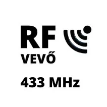 RF vevő (433 MHz)