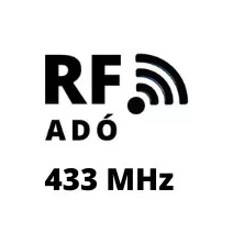 RF adó (433 MHz)