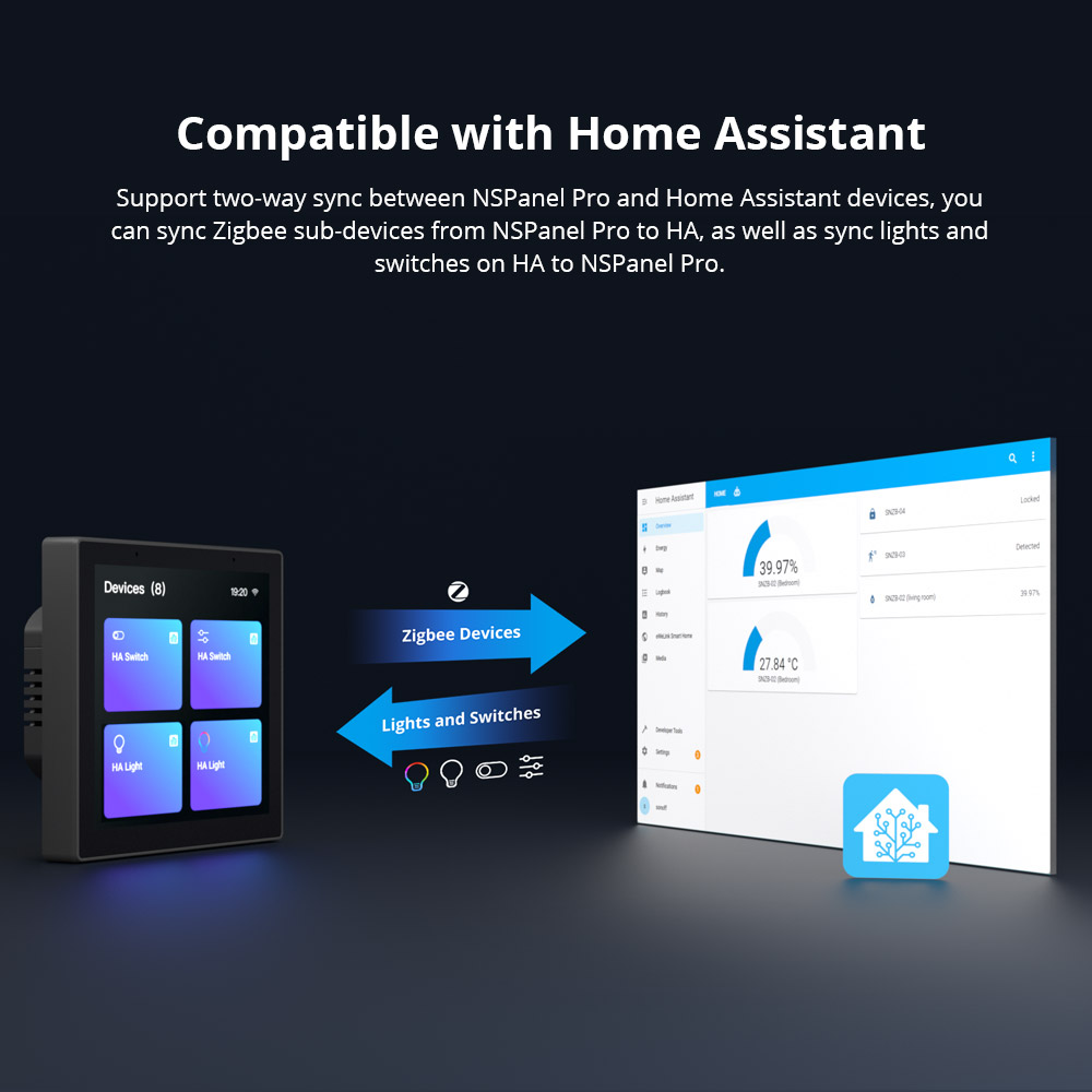 Sonoff NSPanel Pro Home Assistant